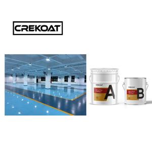 Quality Seamless Industrial Epoxy Floor Paint Primer Smooth High Solids wholesale