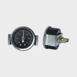 50mm Steel Case Vacuum Pressure Gauge U Clamp Mount