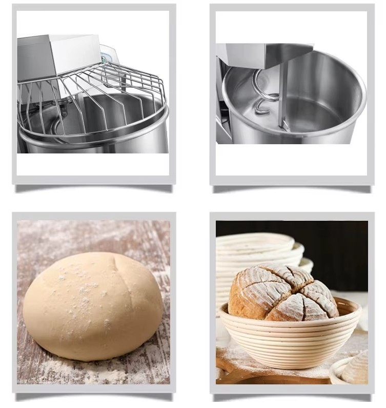 Hot Sale Commercial Mixer Bakery Dough Flour Spiral Dough Mixers