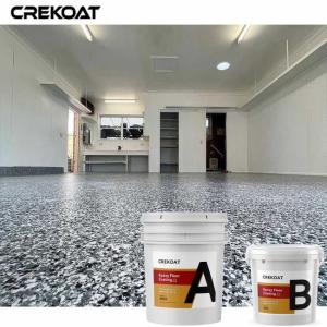 Quality Environmentally Epoxy Flake Floor Coating Seamless Concrete Flooring wholesale