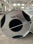 90Ft 5mm Thick Q460 Dodecagonal Hot Dip Galvanized Steel Pole