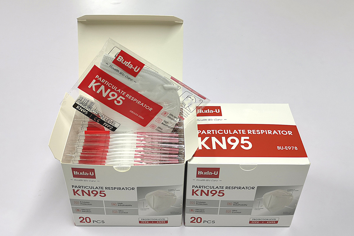 Buda-U KN95 Protective Mask GB2626 FDA Non Woven Kn95 Respirator Masks
