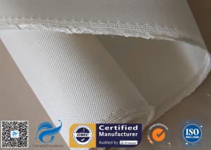 Quality White High Silica Fabric 1200℃ 36OZ 50M Roll Oven Heat Insulation Sealing wholesale