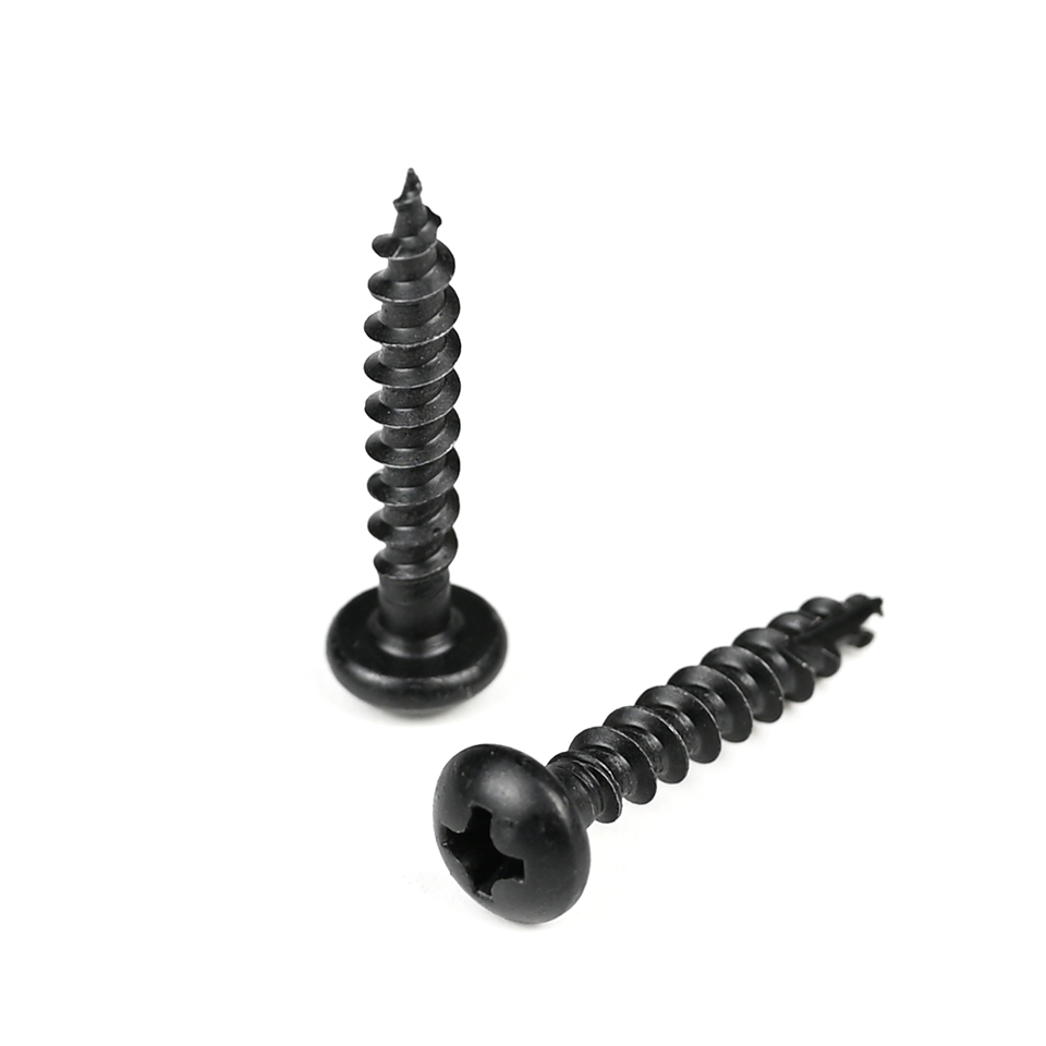 100% QC Tested 20mm Black Galvanized Chipboard Screws for Wooden Floors Torx Drive