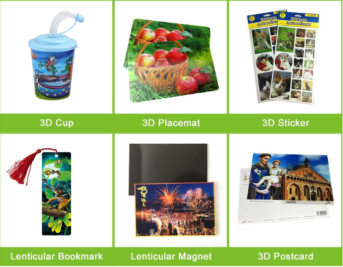 Custom One Piece Flip Chang 3D Lenticular Poster For Promotion