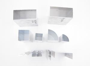 Quality 6063 Aluminum Profiles Pipes Peru Mill Finish wholesale