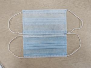 Quality 3 Ply / 4 Ply Personal Non Woven Disposable Mask Anti Splash For Civil Use wholesale