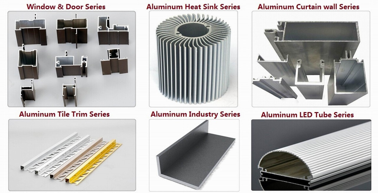 6061/6063 Series Wooden Grain Aluminum Extrusion Profiles for Kitchen Cabinet