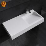 OEM ODM Solid Surface Wash Basin Wall Hung Lavabo Wash Basin