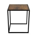 Metal Side Table Living Room Furniture with Modern Design and Luxury Gold Finish