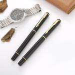 0.5mm Writing Width Gel-Ink Classic Roller Metal Ball Pen for Office Supply