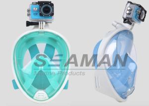 Quality Dry and Fog Free Full Face Snorkel Mask with Gopro camera mount for Adults and Youth wholesale