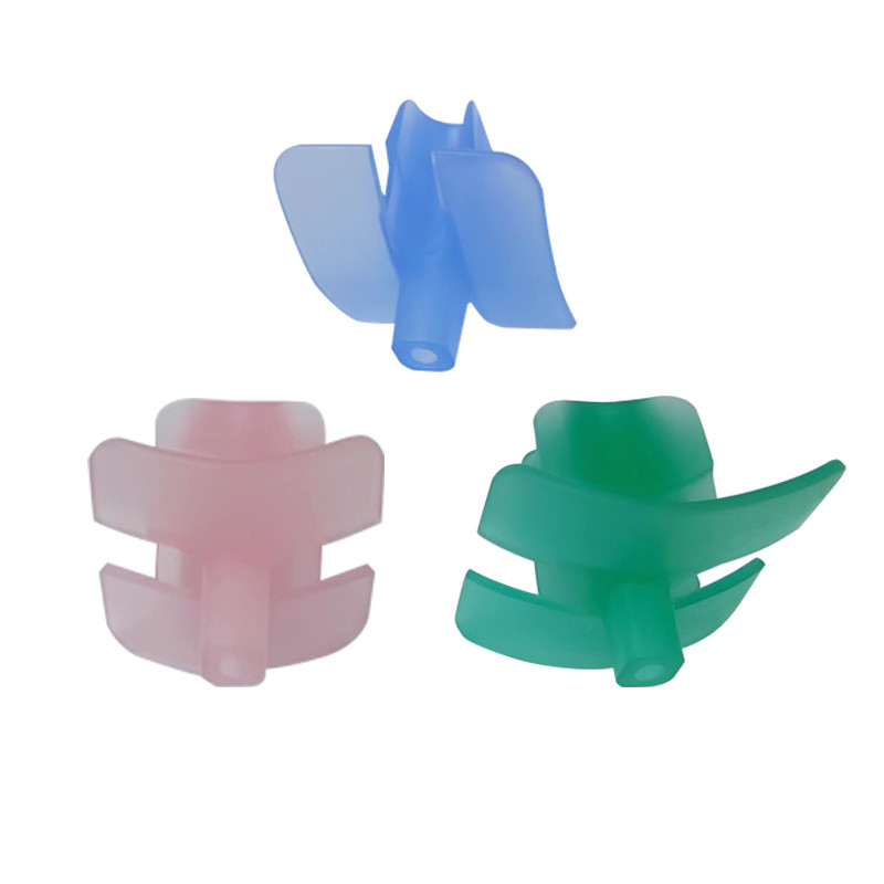Medical Grade PVC Adult Bite Block Labiodental Protection Type