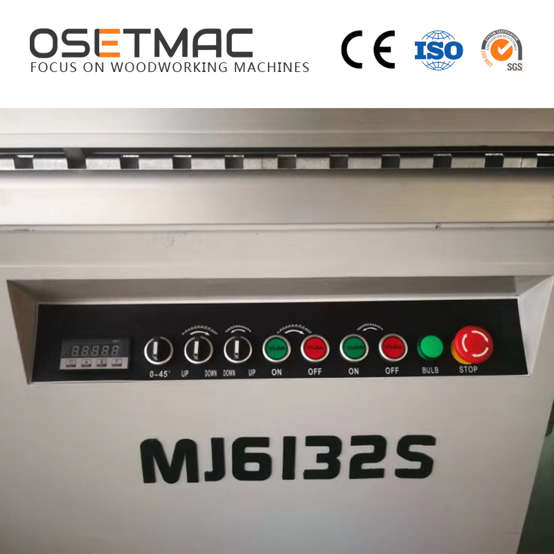55mm Max.Cutting Height Wood Cutting Sliding Table Saw MJ6132S for Precision Cuts