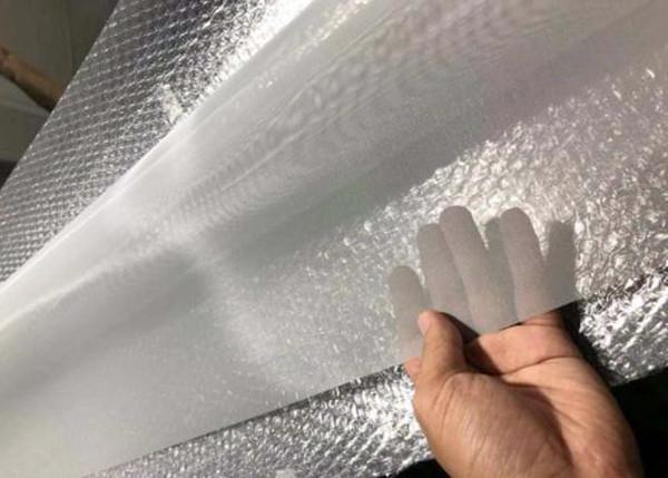 Metal Coated Fabric Used for Laminated Glass Door / Metalspurc Fabric For