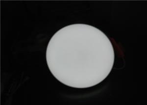 Quality Frameless Punch Stamp Aluminium Round Surface Panel Lights 3000-8000K wholesale