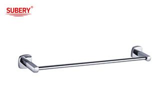 Brass Single Towel Bar Holder Bathroom Accessories Chrome OEM Brass Base Square
