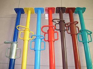 Quality A variety of color. Light duty painted prop for construction work wholesale