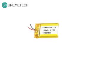 Quality Small Size 402030 3.7V 200mAh Rechargeable Lipo Battery for Electronic Products wholesale