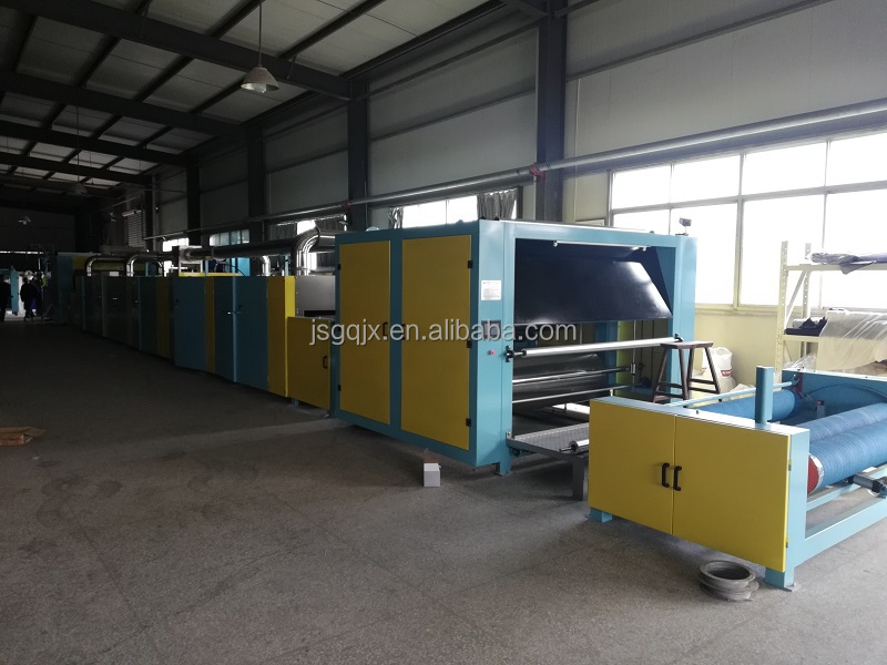 1800 Powder Dot Coating Combined Scattering Machine Suitable for Laminating Fabrics
