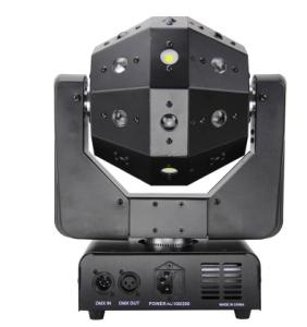 Quality New 16pcs 3w 3in1 led moving head beam ktv disco dj culb bar lighting R&amp;G laser lights wholesale
