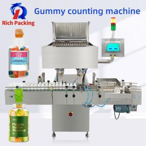 Quality 120 Bottle/Min Automated 16 Lane Sugar Candy Bottle Filling Machine wholesale