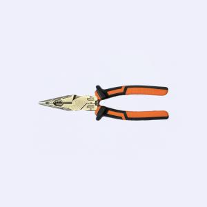 Quality 204mm Bending Long Thin Pliers Nickle Plated High Leverage Pliers wholesale