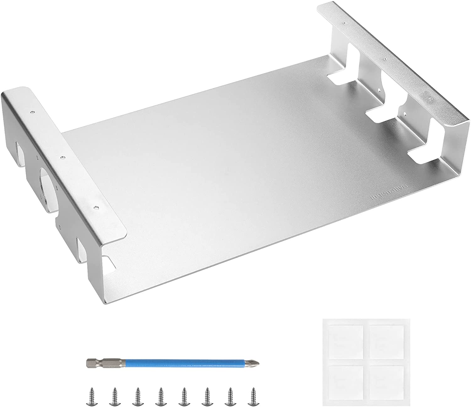Effortless Organization Under Desk Storage Shelf Drawer Organizer for Sit Stand Desks