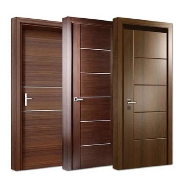 Customized Size 100% Environmental Protection Luxury Solid Wood Interior Door