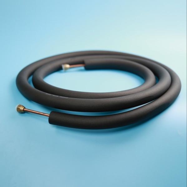 Cheap Refrigerant Line Set Copper-Aluminum Alloy Air Conditioning Connection Tubing 1/4" for sale