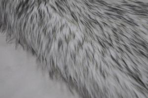 Quality Long Hair Fur Fabric Jacquard 100%AC or mixed with mAC wholesale