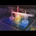Multicolored shining manufacturer multimedia fountain Chinese experienced