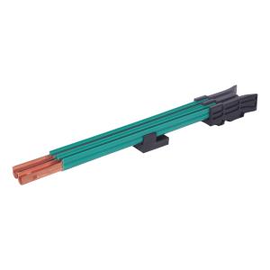 Quality Insulated Crane Conductor Bar Systems Shrouded 50-140a Jointless Safety wholesale