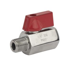 Quality Temperature C-150 ordm High Pressure Stainless Steel Mini Ball Valve Model NO. Q11F-63P wholesale