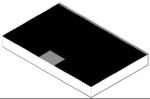250 Watt DC 2.7GHz RF Termination Microwave Resistor 9.5*5.7mm