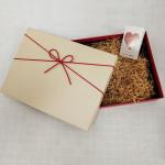 Christmas Lid And Base Rigid Cardboard Gift Box Paper Packaging Carton Box