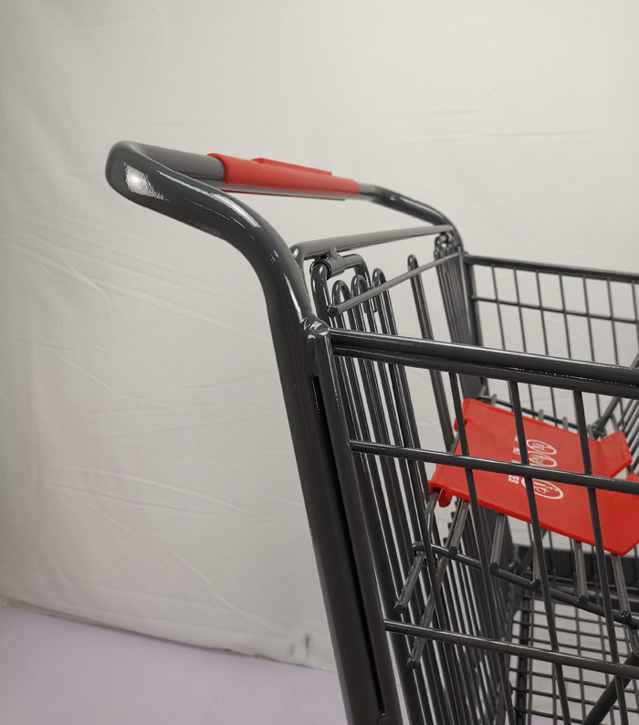 Customizable 125L Grocery Shopping Trolley Q195 Steel Large Shopping Cart