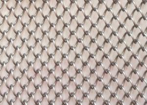 Quality SS316 Flexible Metal Coil Drapery H8m 6.5kg/M2 wholesale
