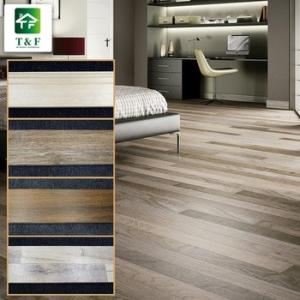 Quality 150 X 600 Wooden Floor Tiles For Bedroom 10mm Thickness Antibacterial wholesale