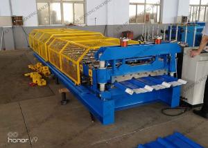 Quality Hydraulic Cutting 5.5kw Steel Roof Making Machine 6500mm Ag Panel Roll Former wholesale