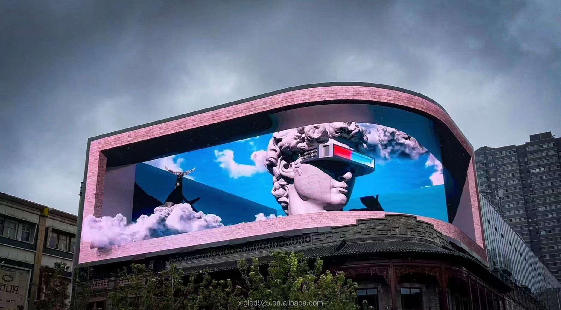Waterproof Outdoor Video Display Panel Multifunctional Practical