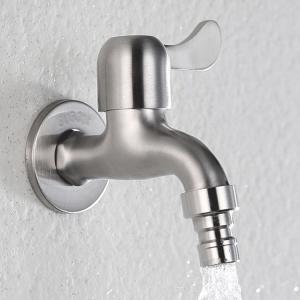 Quality Stainless Steel Washing Machine Faucet Surface Drawing Process Bi Hanging wholesale