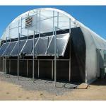 Greenhouse Blackout System Automated Light Deprivation White Or Black Color