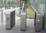 Intelligent 3 Arms Stainless Steel Tripod Turnstile Gate For Traffic / Office