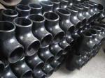 ASTM A234 black carbon welded straight tees & crosses