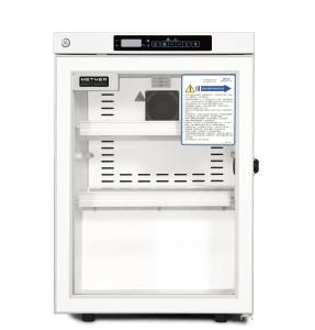 Quality 2-8 Degree 60L Mini Portable Single Glass Door Pharmacy Medical Refrigerator Fridge wholesale