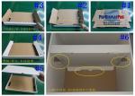 Temporary Card Cardboard Floor Displays 140gsm Disinfectant Wipes