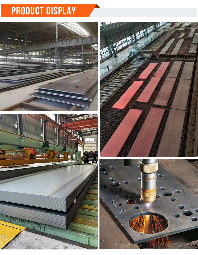 ASTM Carbon Steel Plate 13mm Thick For Hot Rolling / Mill Test Certificate