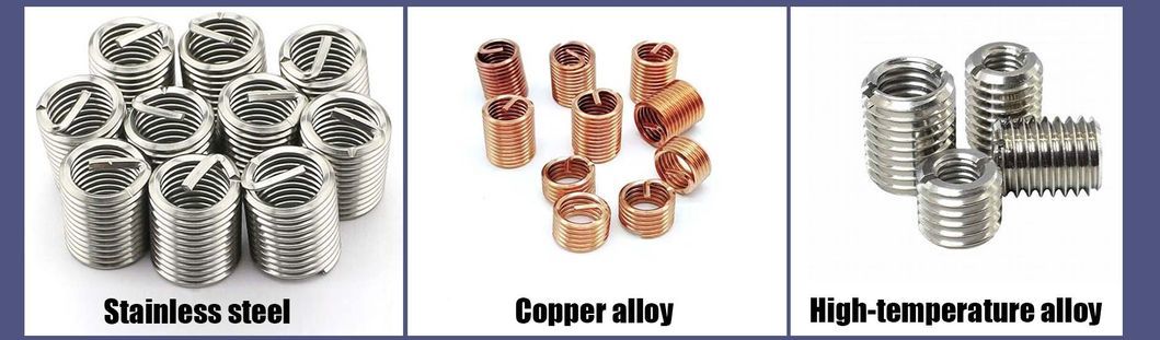 Class Grade 4.8 8.8 10.9 12.9 Inside Outside Threadsteel Wire Insert