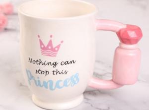 Quality Supermarket Unique 390CC Personalised Ceramic Mugs wholesale